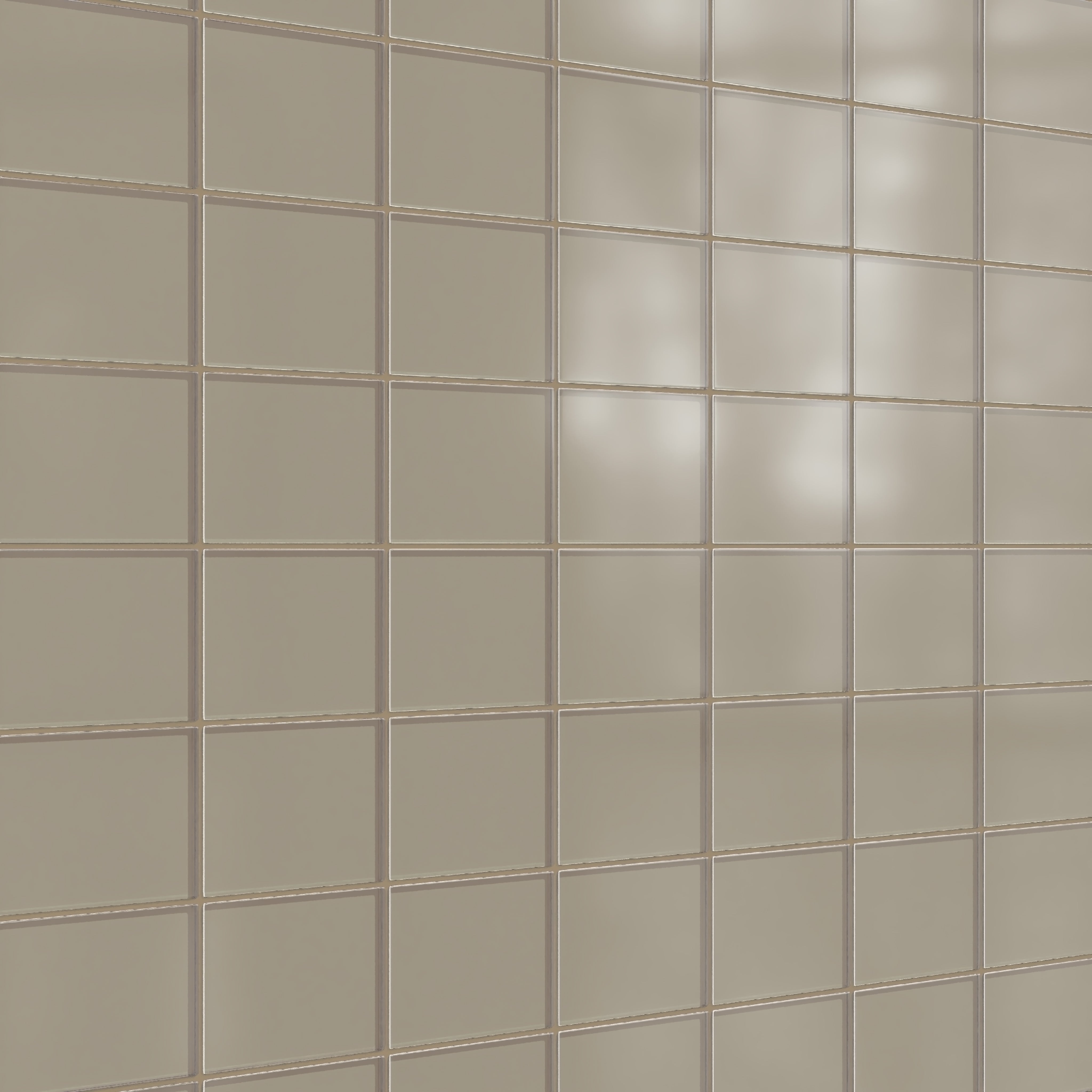 4x6 Glass Tile in Quail Matte