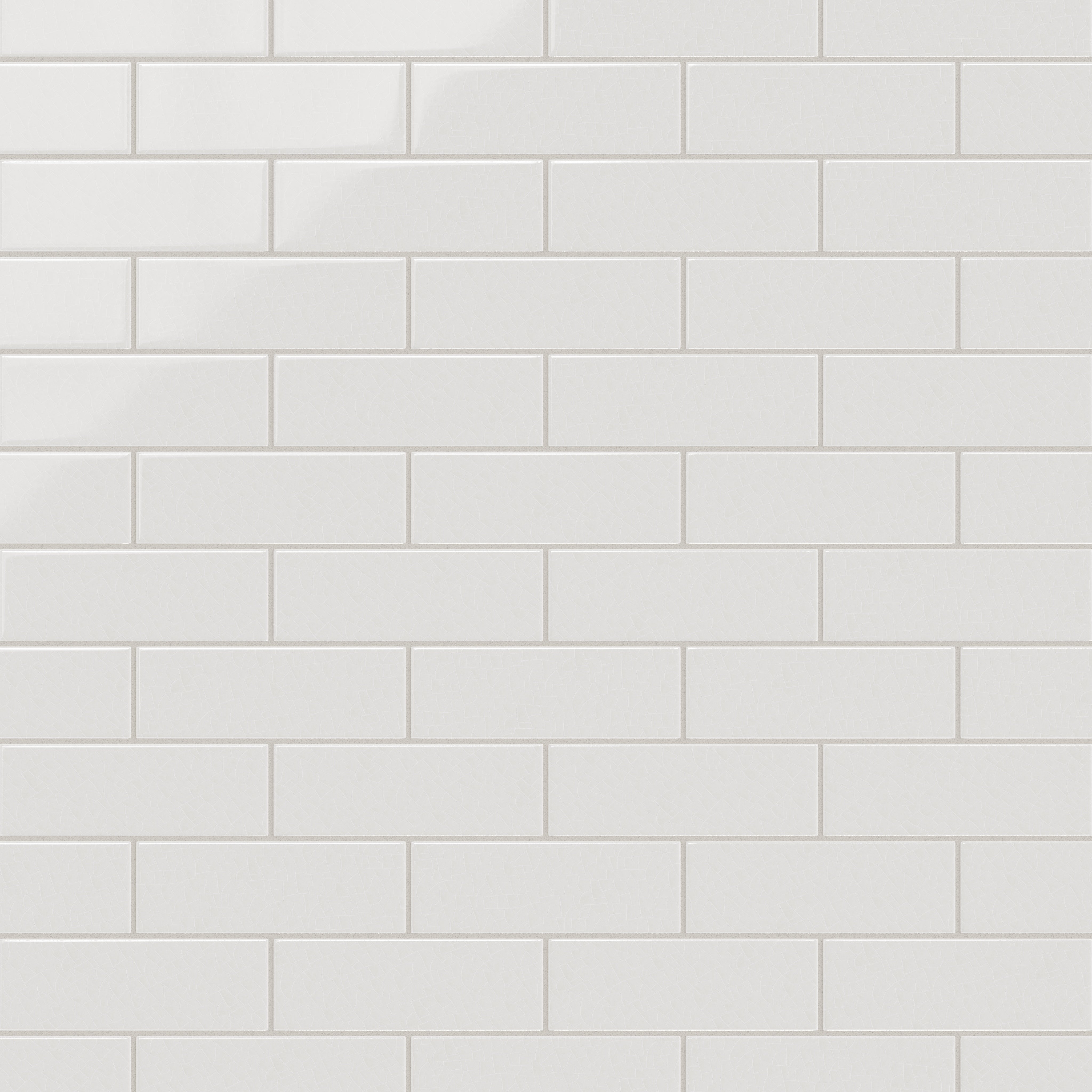 3x9 Original Ceramic Tile in Frost Gloss