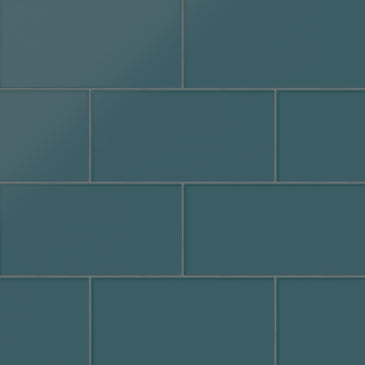 6x12 Glass Tile in Magpie Matte