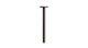 Flatiron 12" Straight Shower Arm with Flange in Antique Bronze