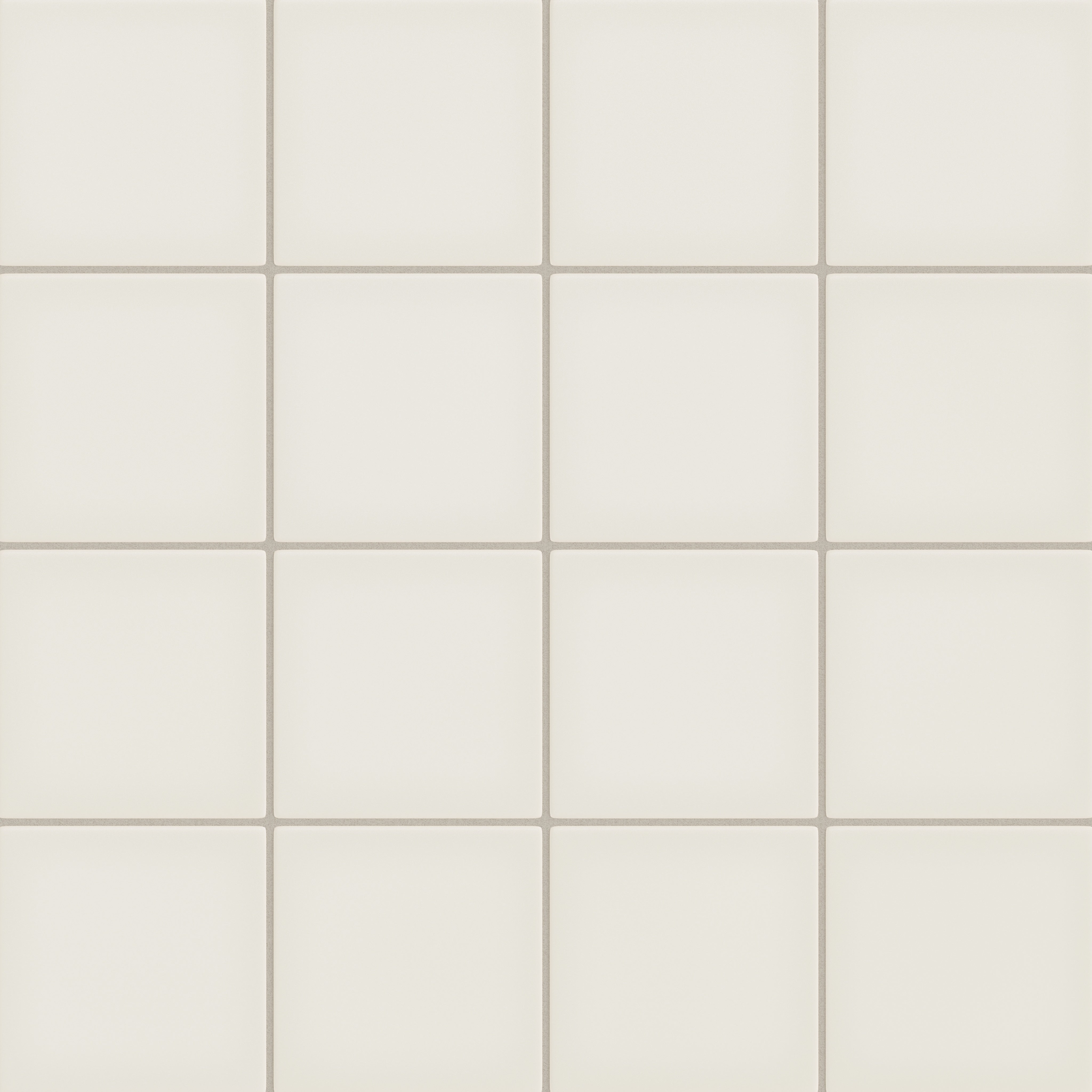 Ivory 6x6 Matte Original Ceramic Tile - Fireclay Tile