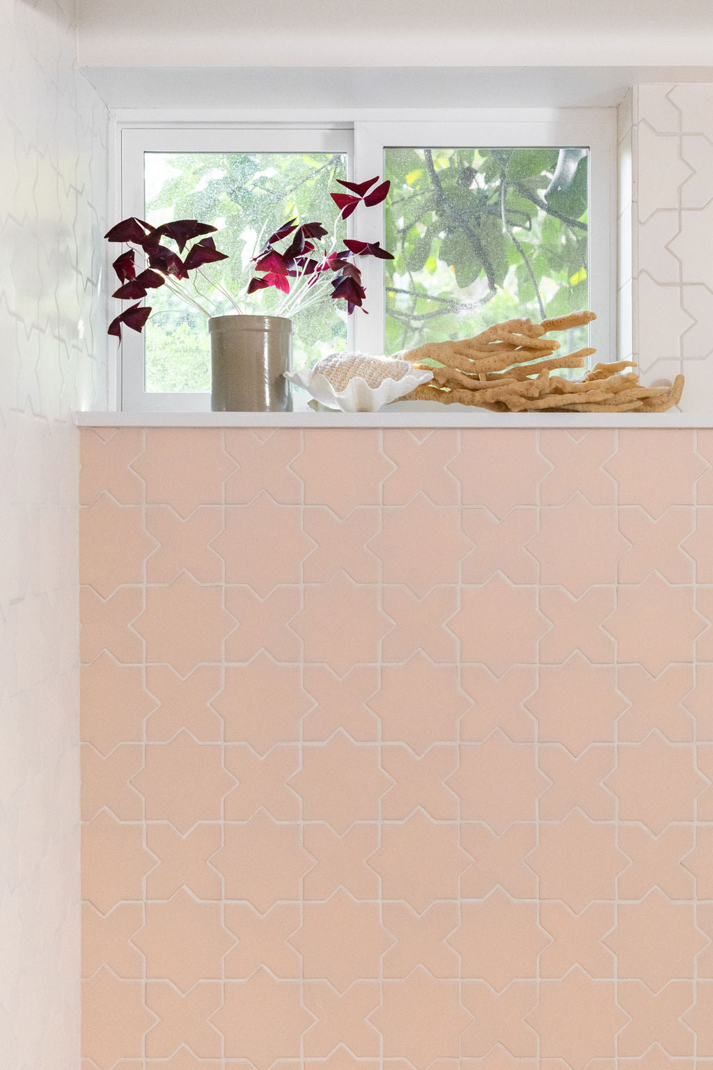 Star & Cross Original Ceramic Tile in Tumbleweed Matte