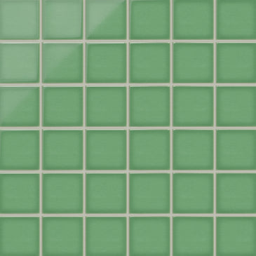 4x4 Original Ceramic Tile in Sea Green Gloss