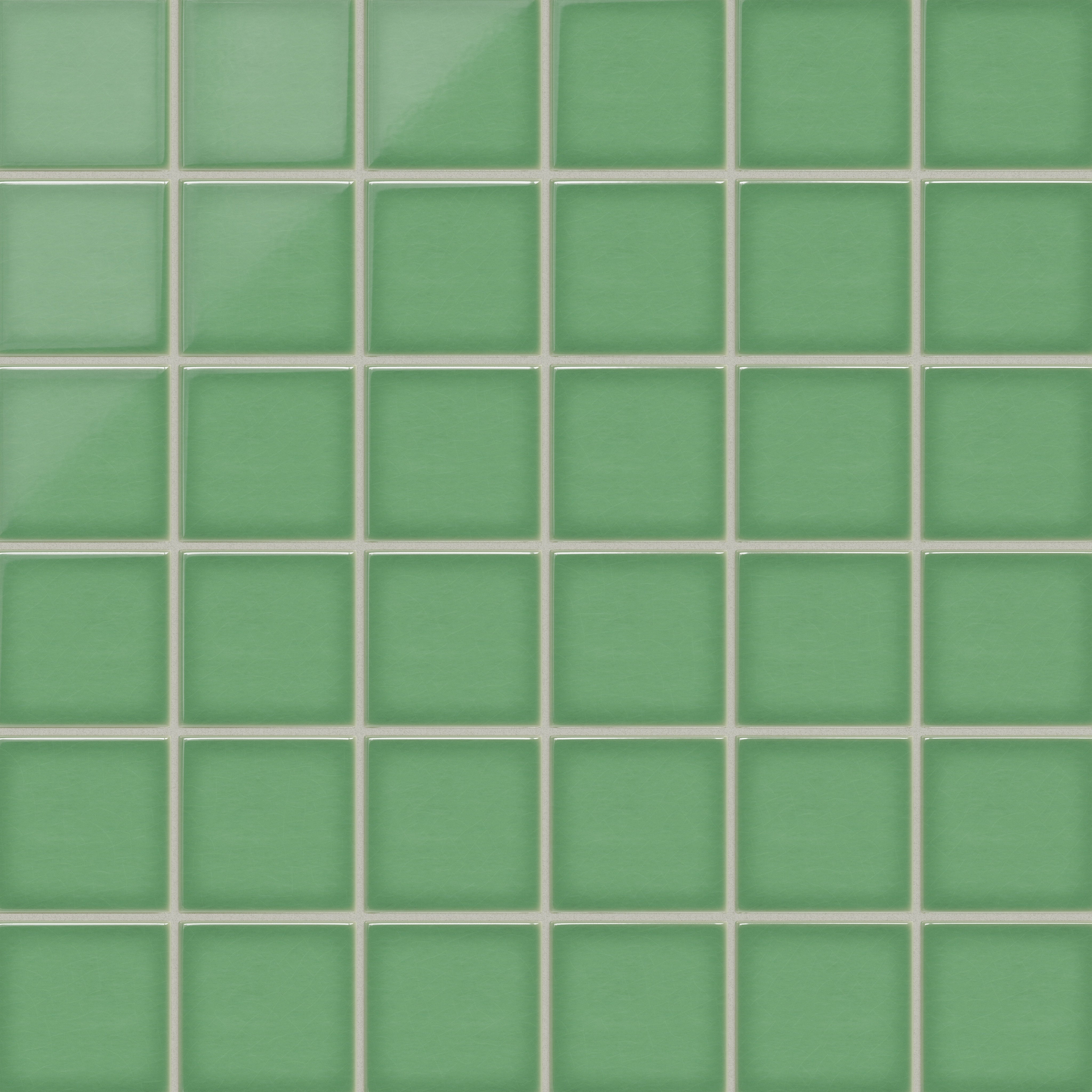 4x4 Original Ceramic Tile in Sea Green Gloss