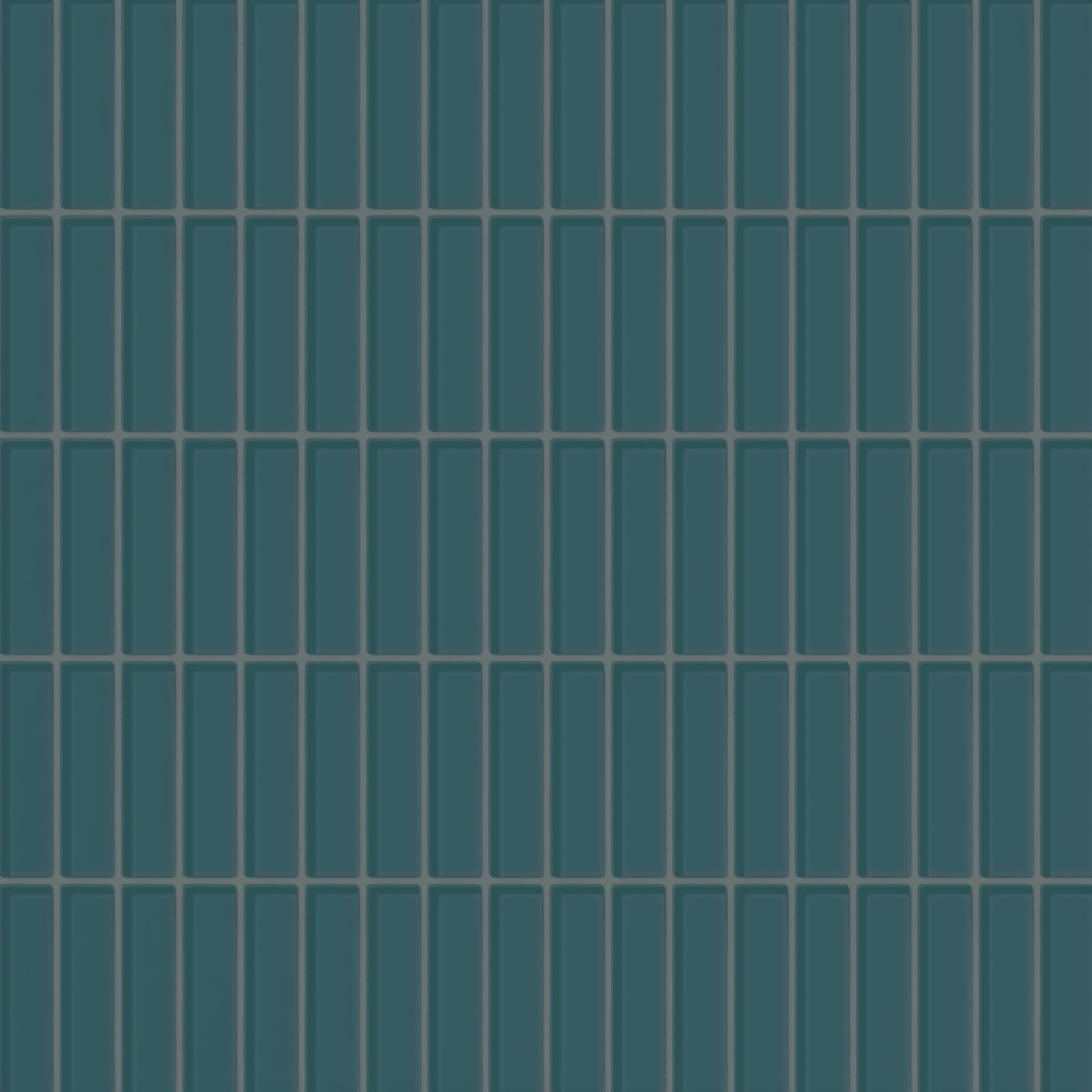 1x4 Straight Set Sheeted Glass Mosaic Tile in Magpie Gloss