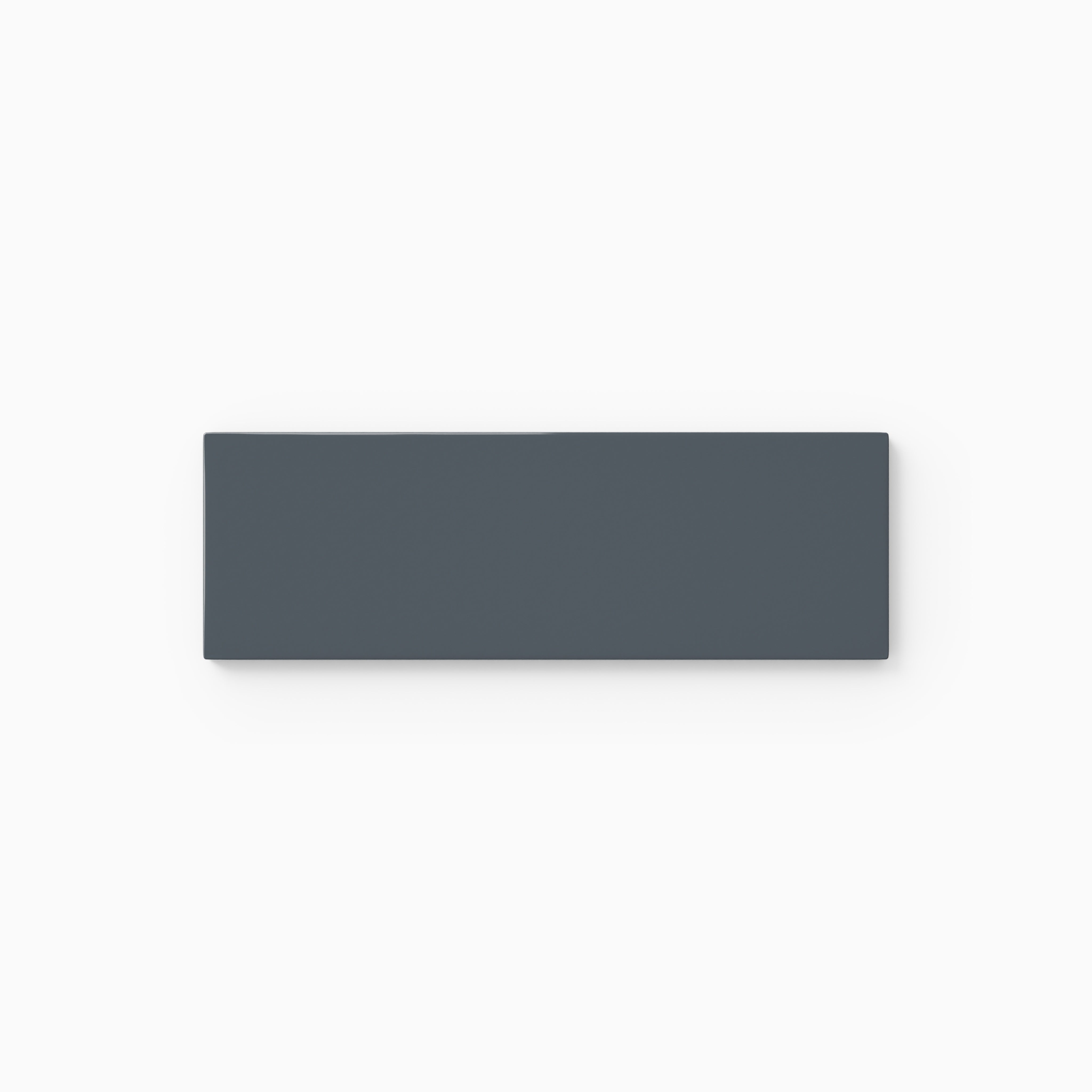 2x6 Natural Press Ceramic Tile in Indigo Gloss