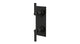 Flatiron Two Handle Wall Mount Shower Trim with Linear Lever Handles in Blackened Nickel