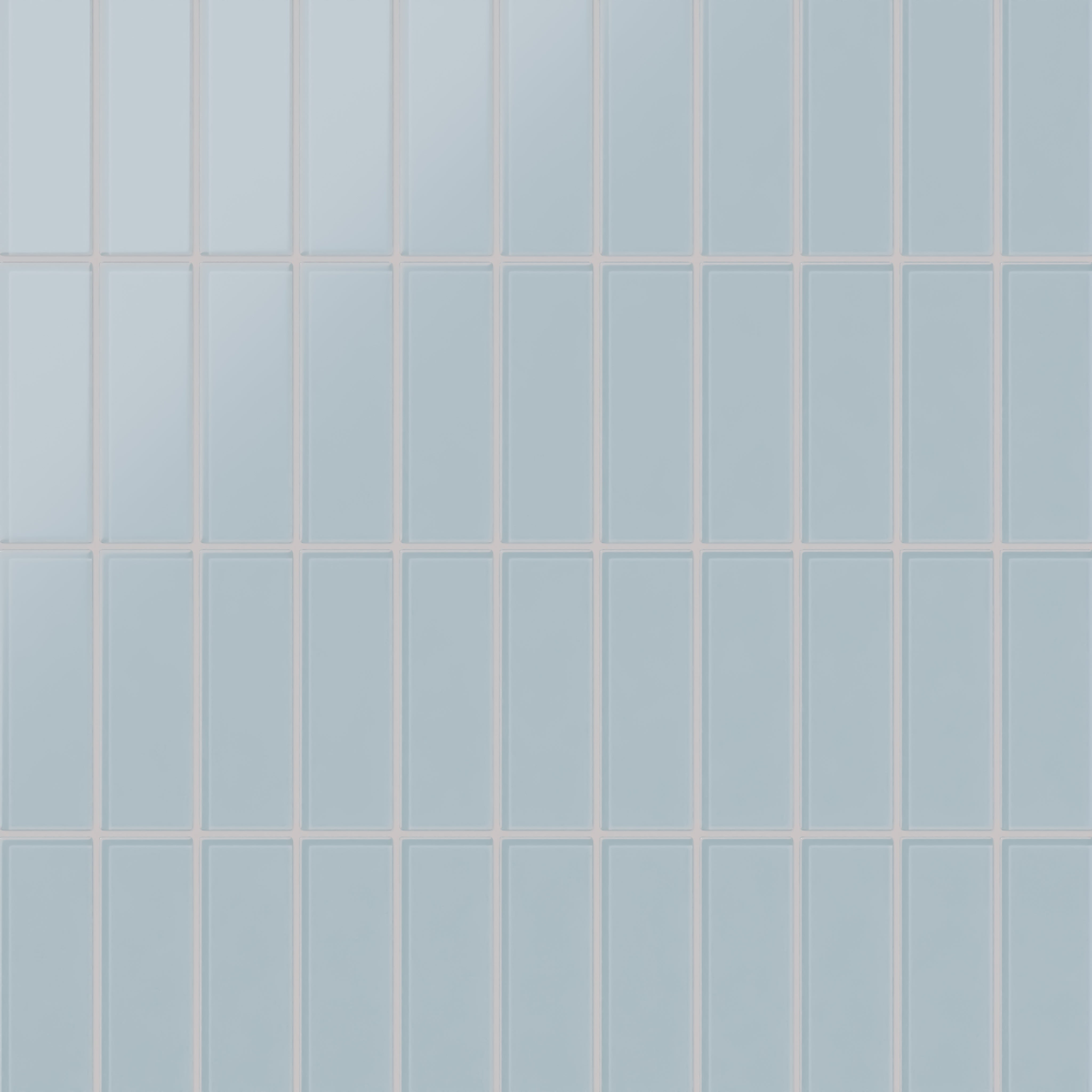 2x6 Glass Tile in Partridge Matte