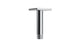 Flatiron 4" Straight Shower Arm with Flange in Polished Chrome