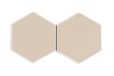8" Hexagon Original Ceramic Tile in Sweet Pea Gloss