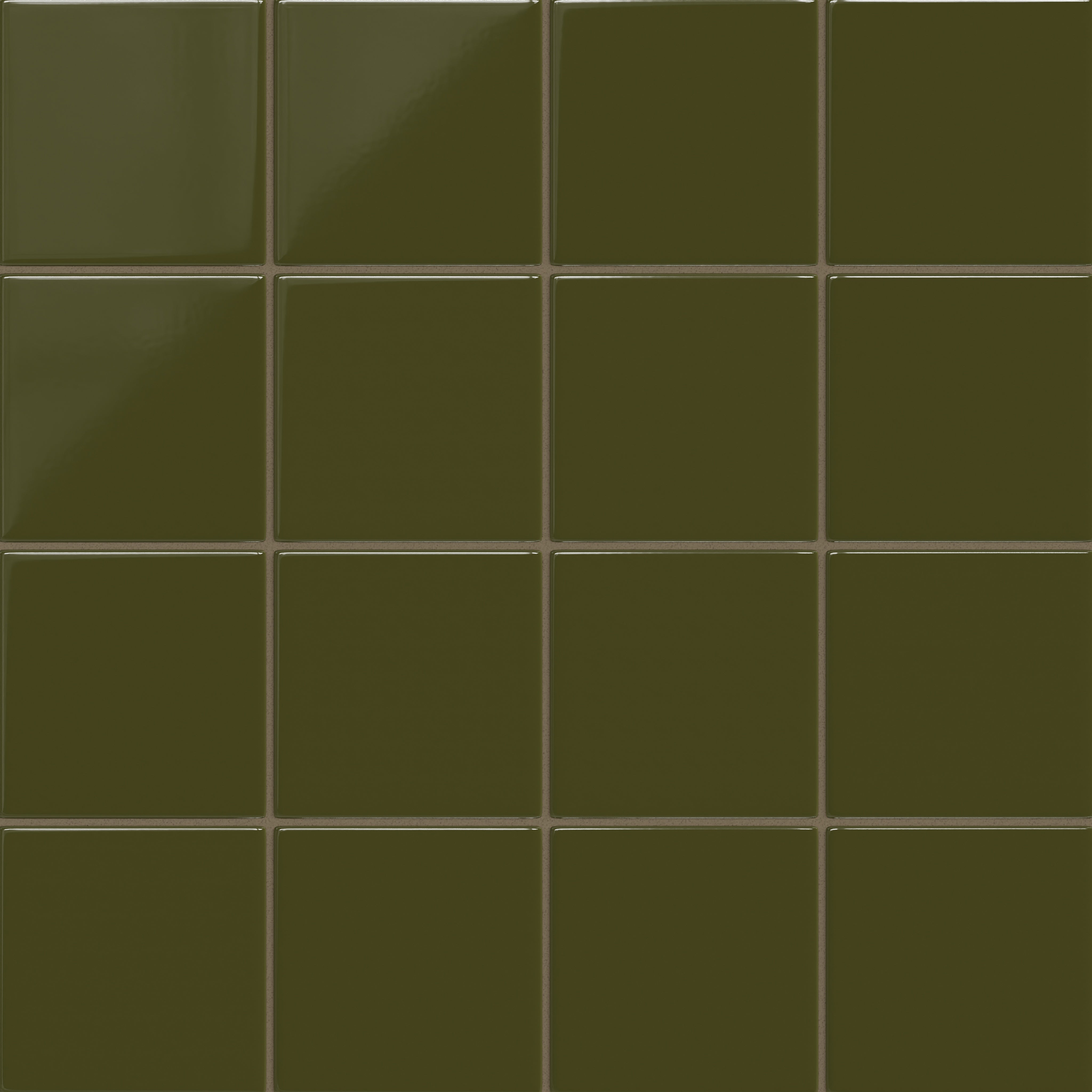 Bonsai 6x6 Matte Original Ceramic Tile - Fireclay Tile