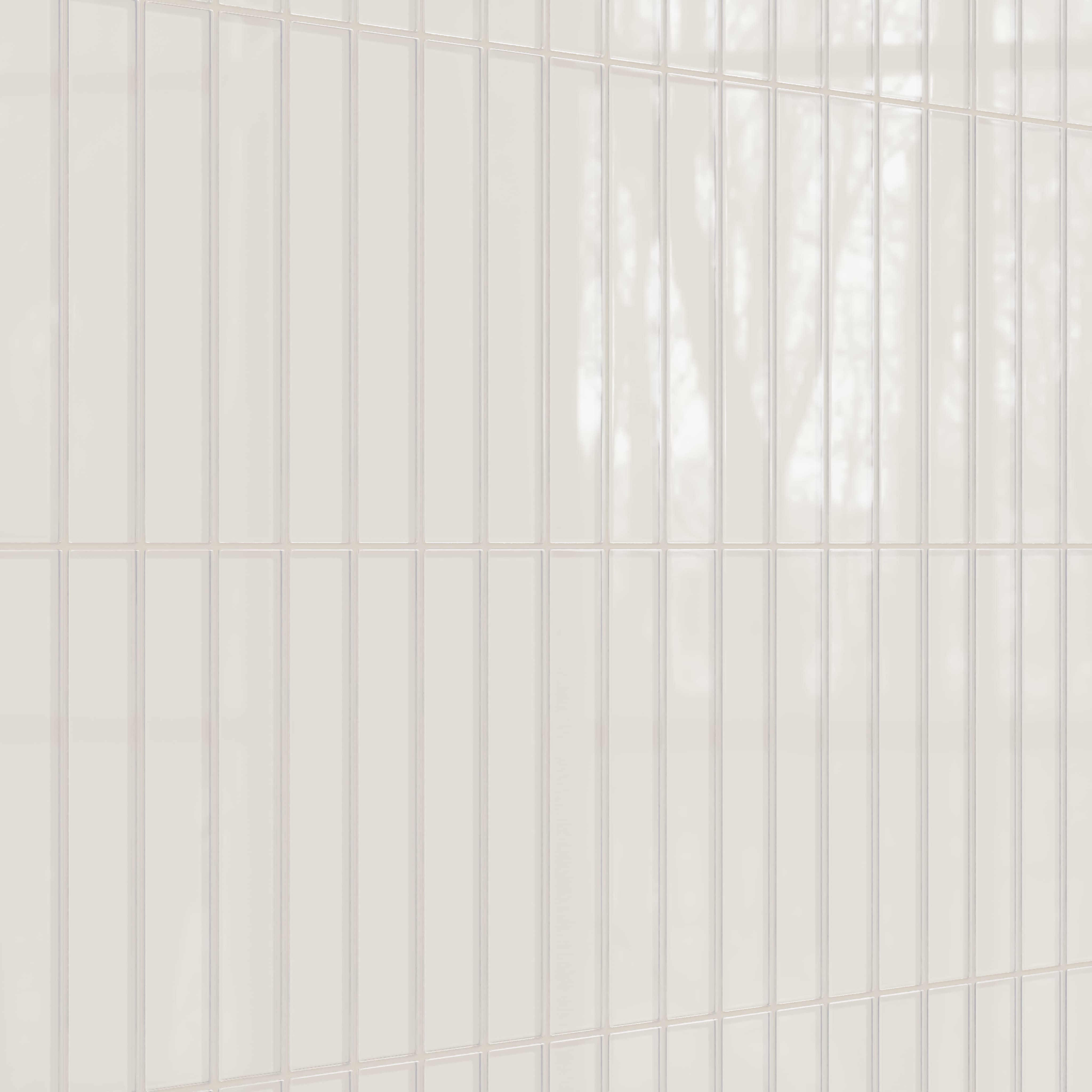 Factory Sale 2x12 Glass Tile in Dove Gloss