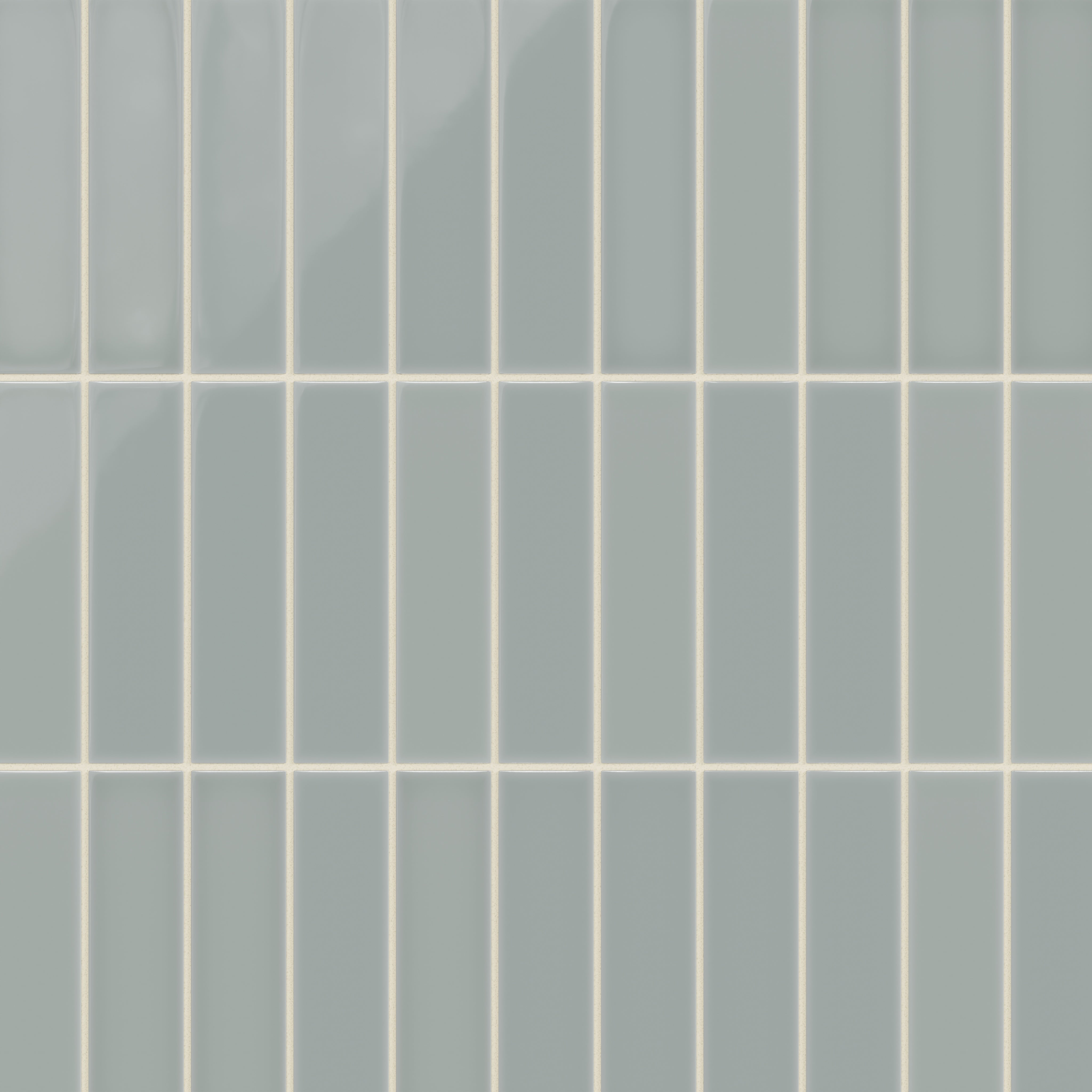 Alberta Blue 2x8 Gloss Natural Press Ceramic Tile - Fireclay Tile