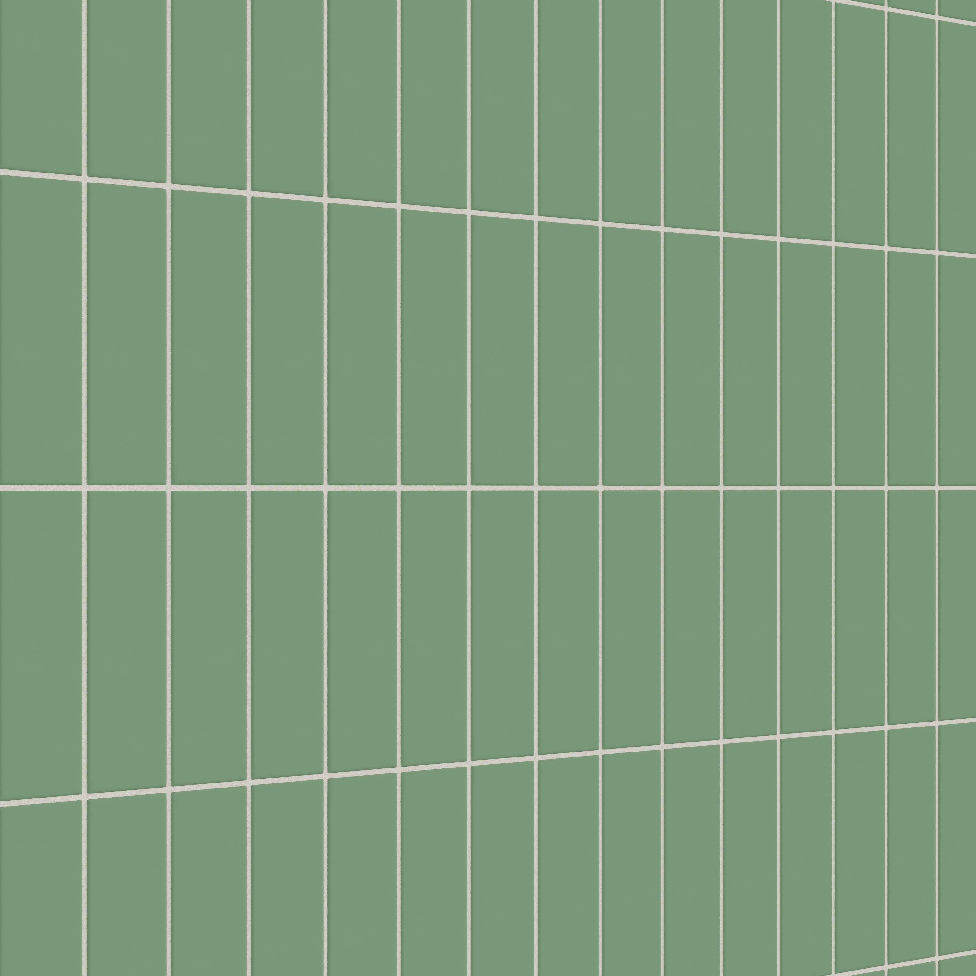 Green✨3️⃣ Sea Green 3x9 Matte Original Ceramic Tile - Fireclay Tile