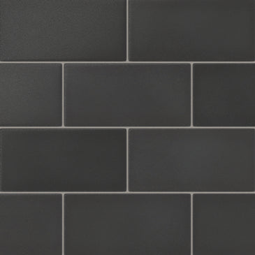 6x12 Original Ceramic Tile in Graphite