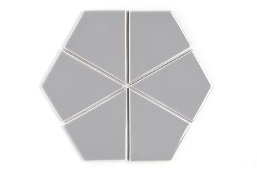 Hexite Original Ceramic Tile in Thistle Gloss