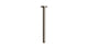 Contour & Foundry 12" Straight Shower Arm with Flange in Antique Nickel