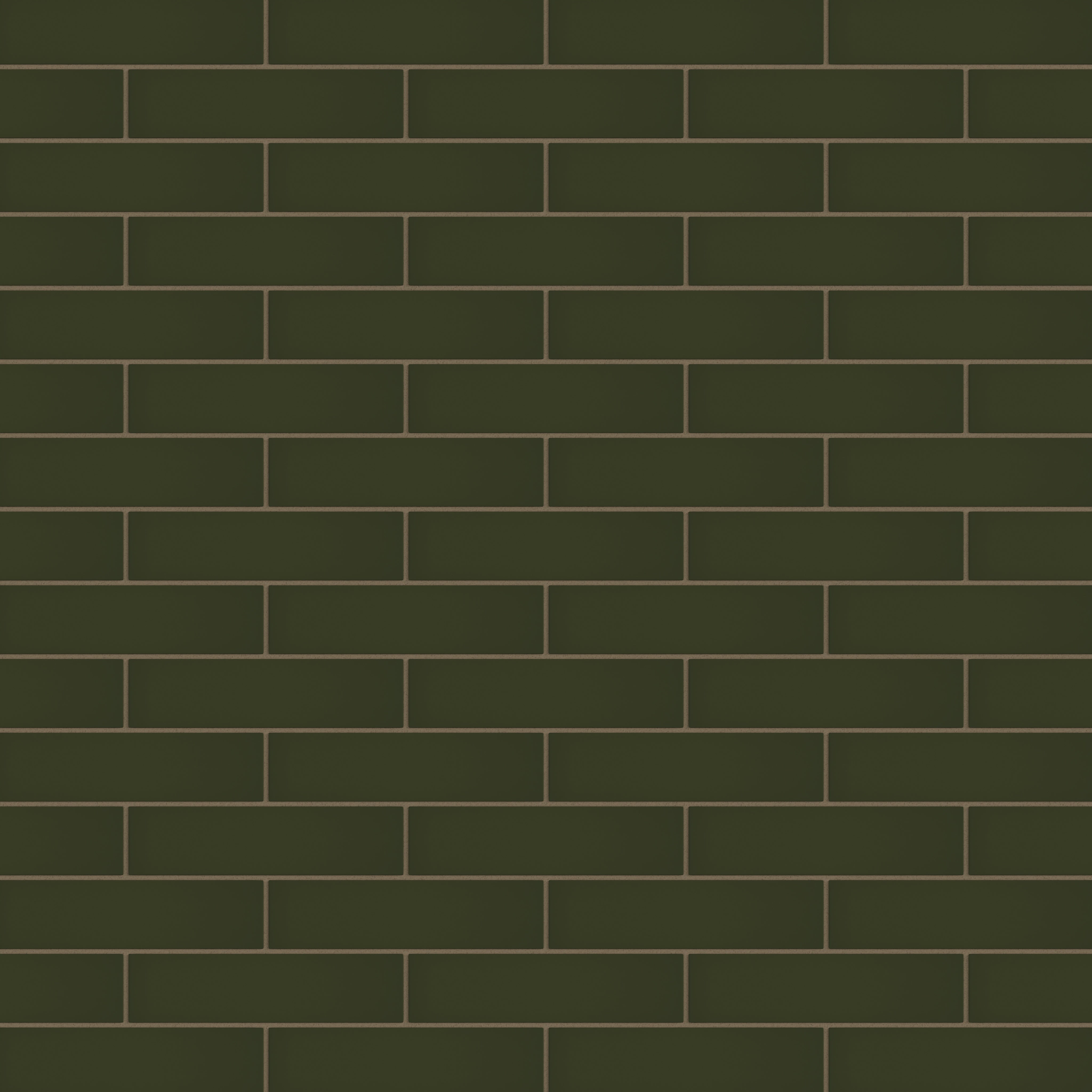 2x8 Natural Press Ceramic Tile in Green Apatite Matte