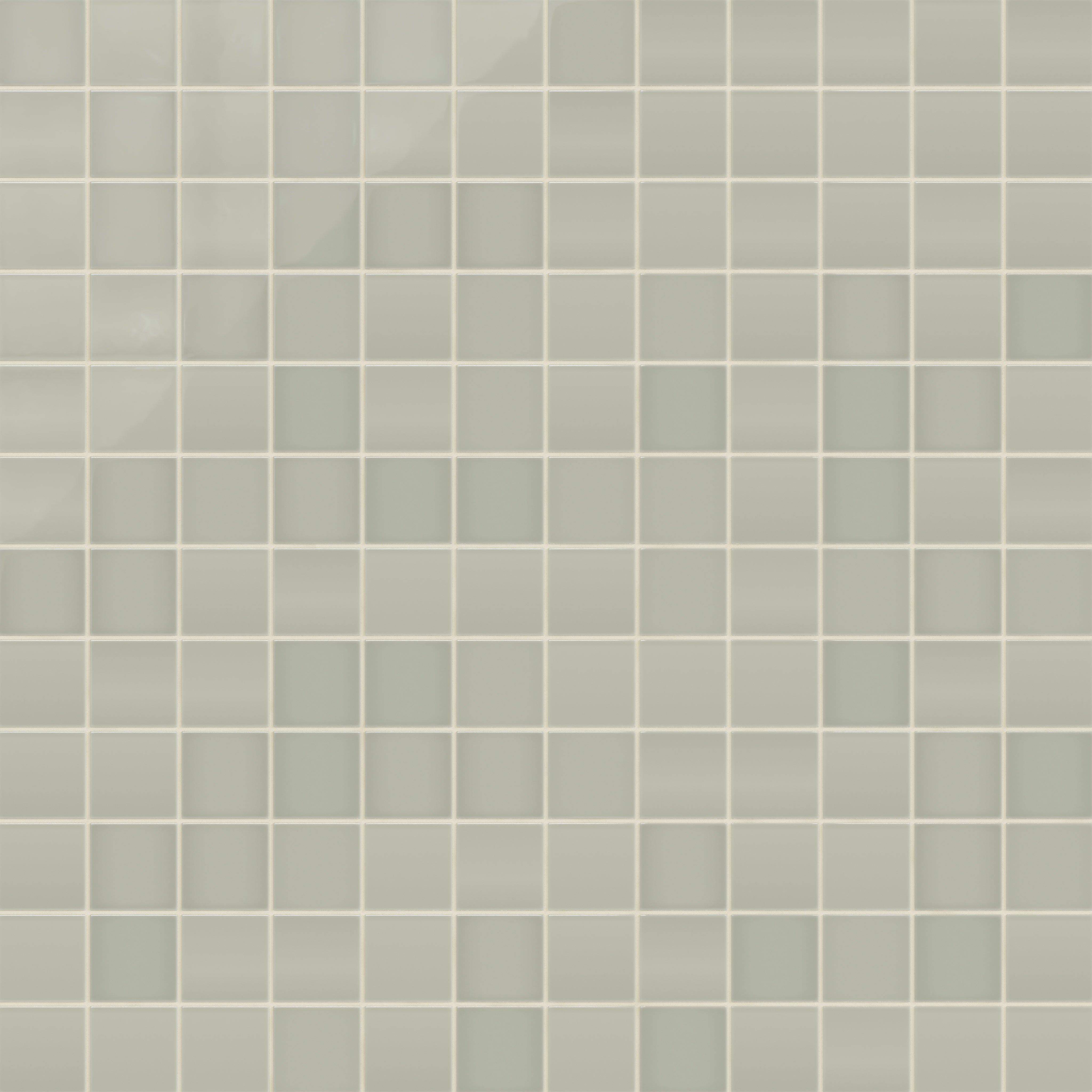 3x3 Straight Set Sheeted Natural Press Ceramic Mosaic Tile in Manzanita Gloss