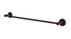 Flatiron Round Towel Bar 24" in Architectural Copper