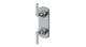 Emerson Two Handle Wall Mount Shower Trim with Classic Lever Handles in Satin Chrome