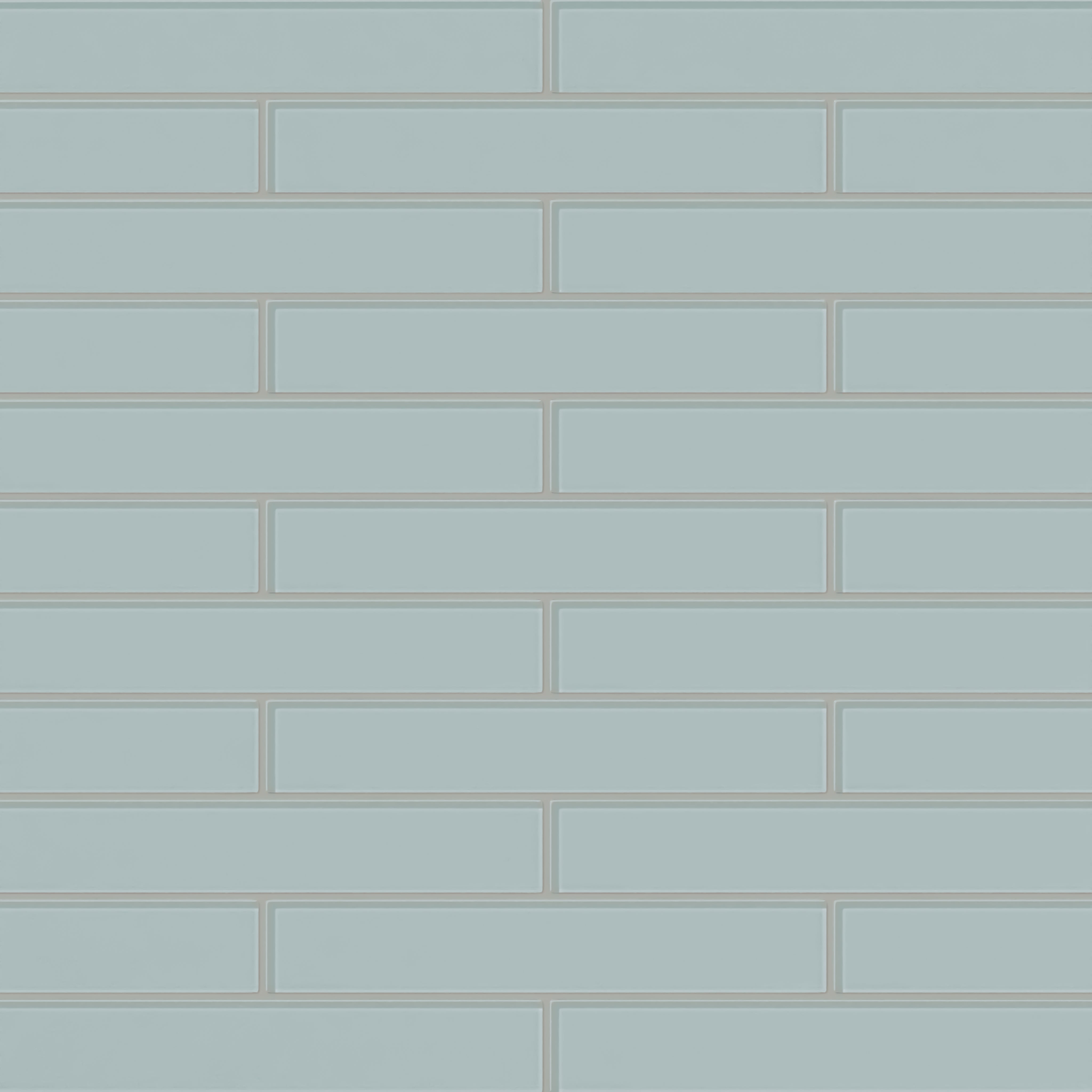 2x12 Glass Tile in Great Blue Heron Gloss