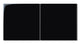 8x8 Natural Press Ceramic Tile in Bone Black Gloss