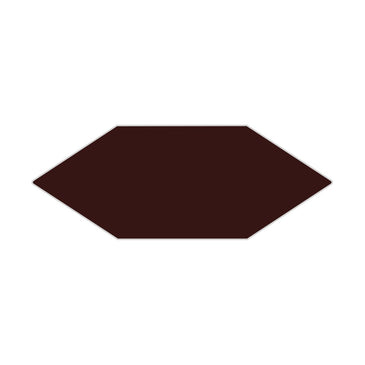 Picket Original Ceramic Tile in Garnet Matte