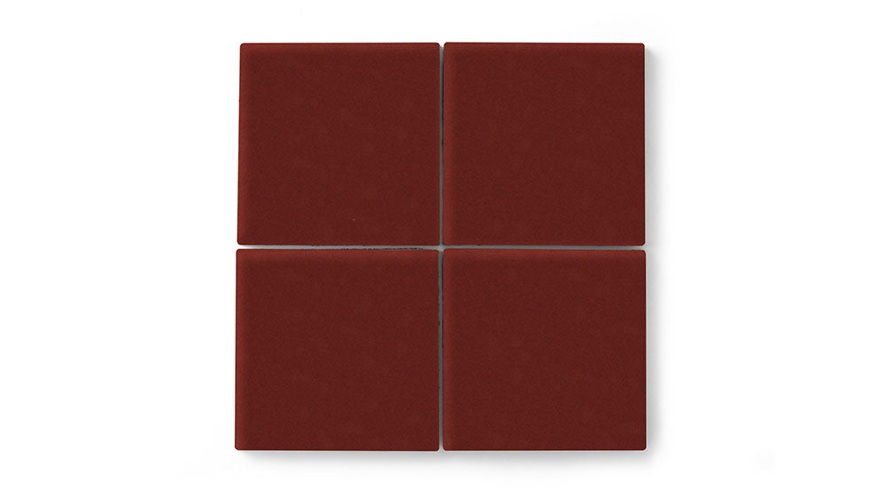 6x6 Original Ceramic Tile in Vintage Leather Matte