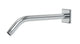 Flatiron 45-Degree 12" Shower Arm with Flange in Polished Chrome