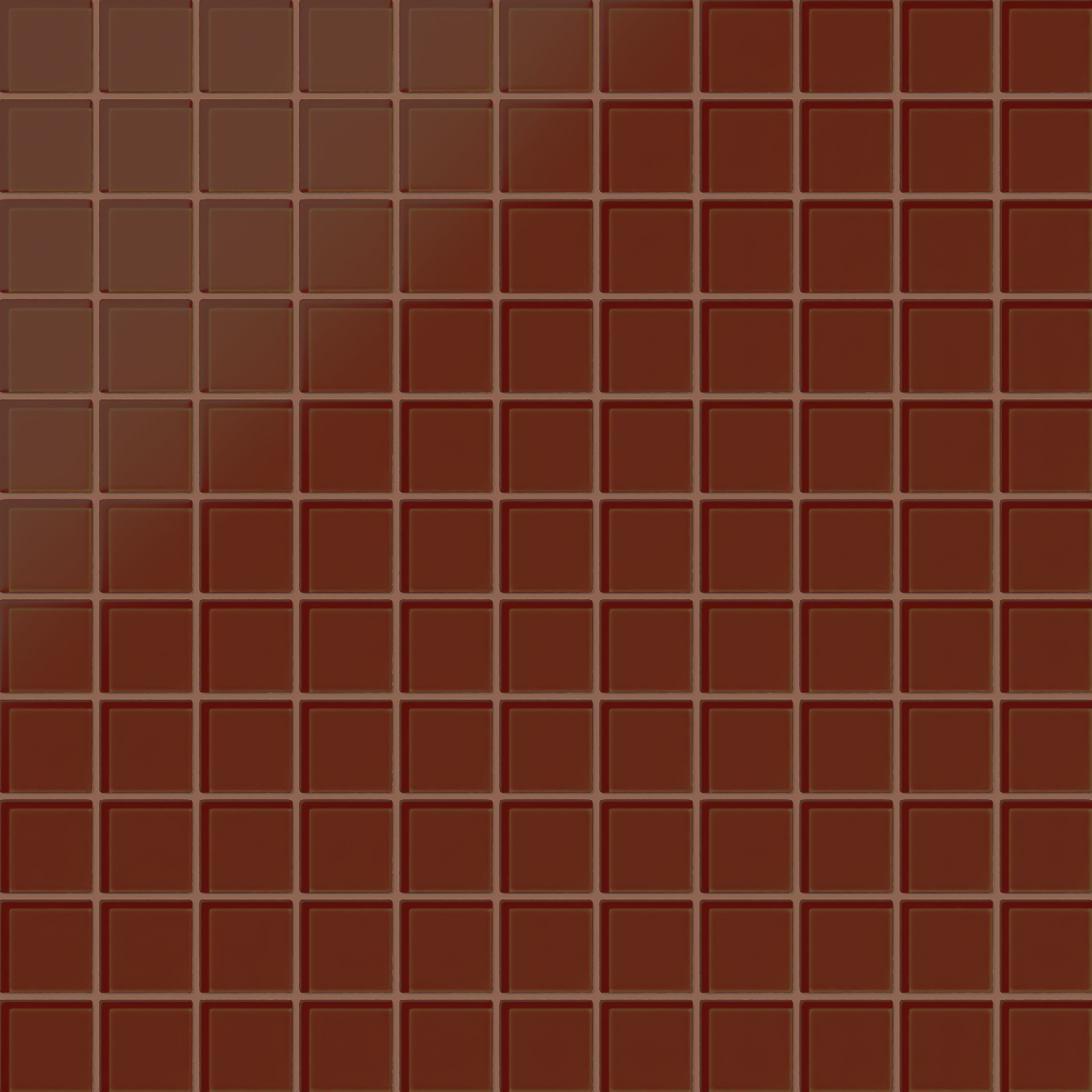 2x2 Straight Set Sheeted Glass Mosaic Tile in Pheasant Matte
