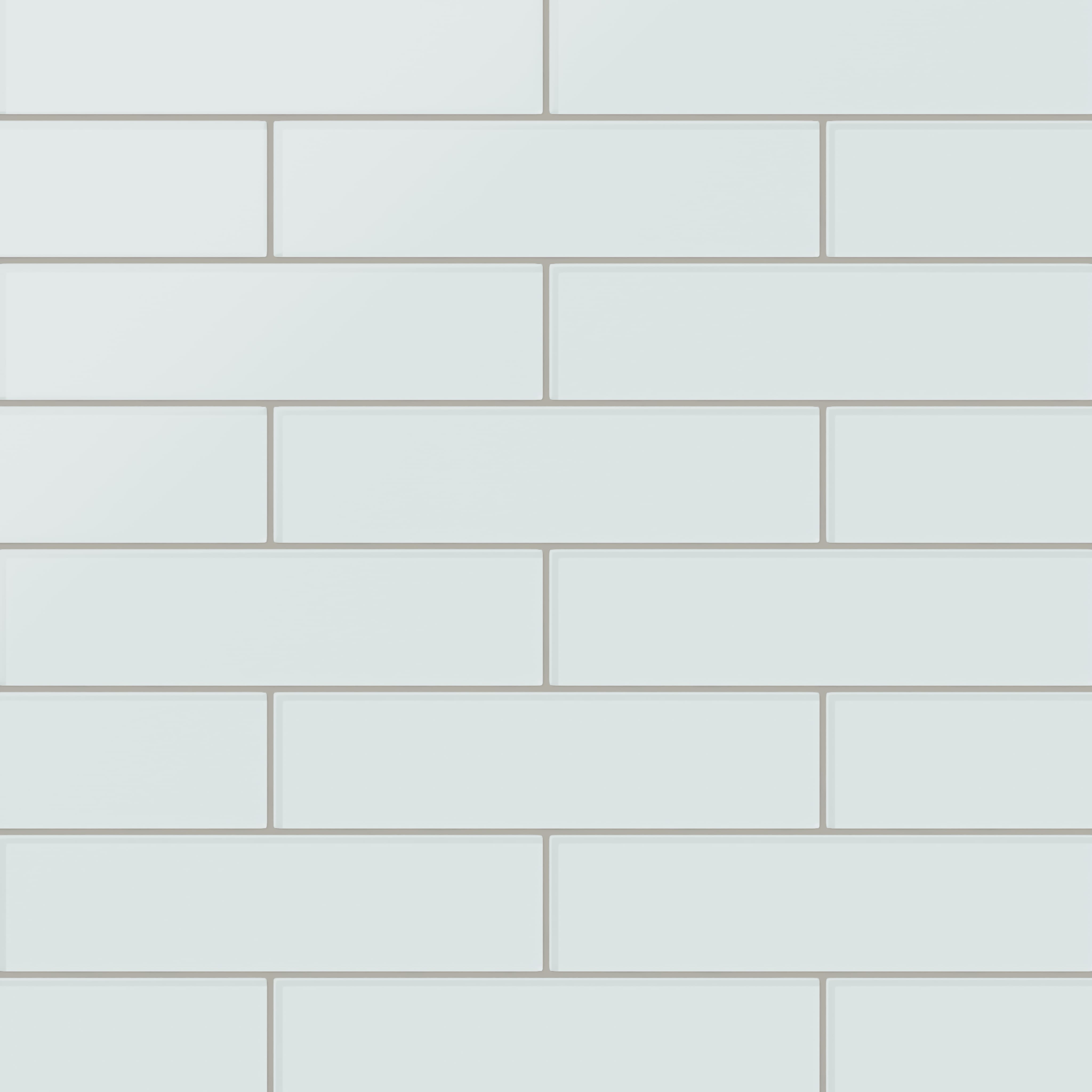 Quick Ship 3x12 Glass Tile in Warbler Matte
