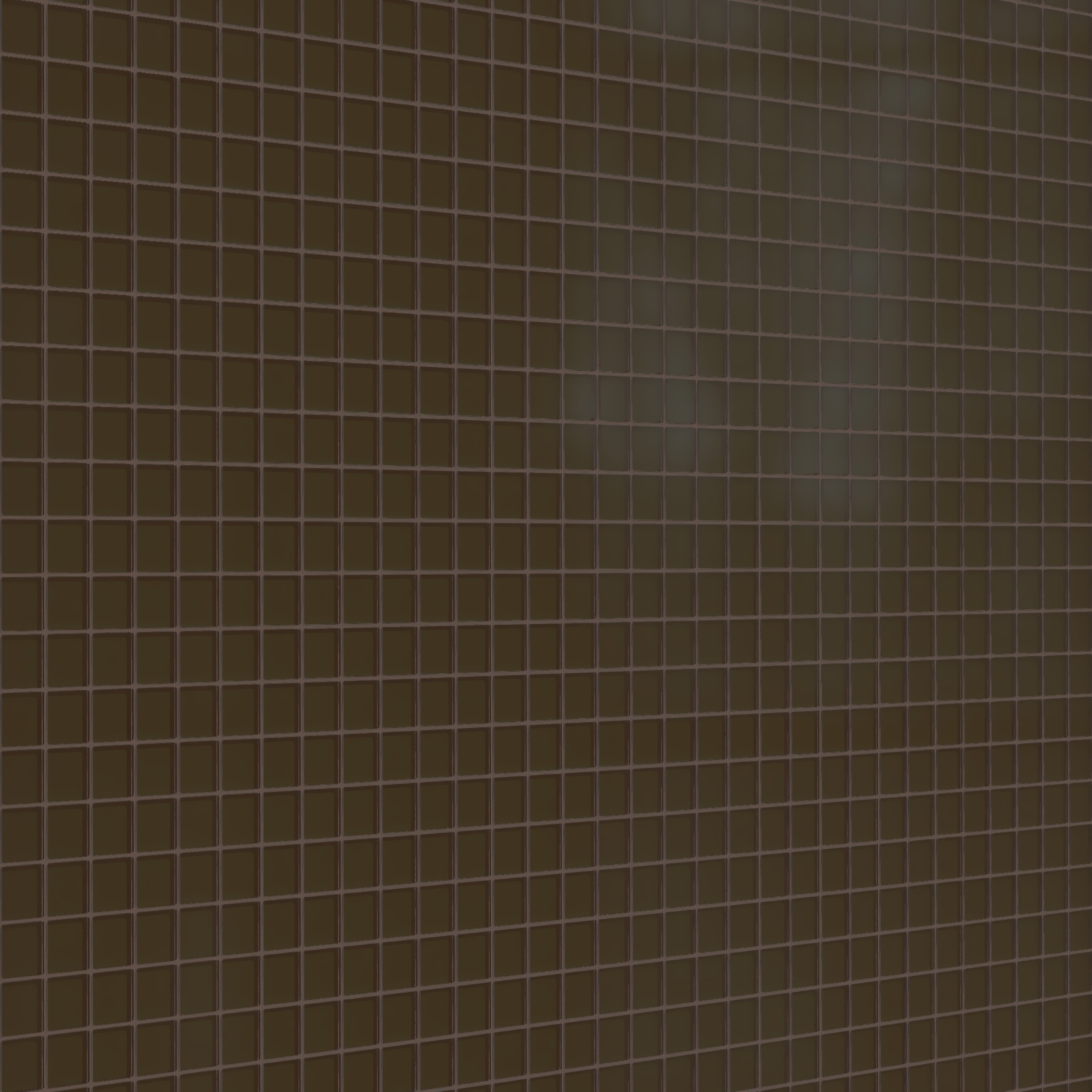 2x2 Straight Set Sheeted Glass Mosaic Tile in Osprey Matte
