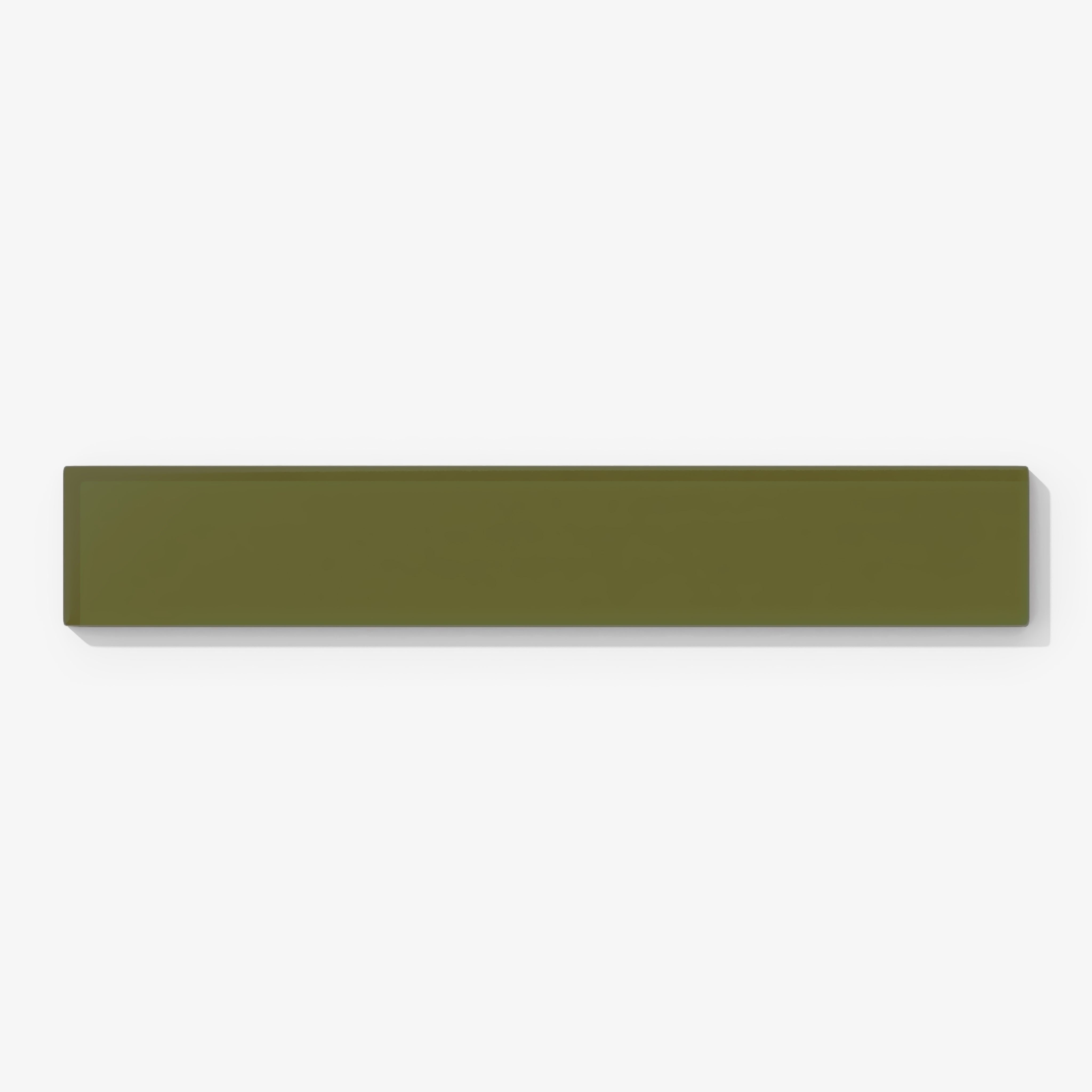 2x12 Glass Tile in Cormorant Matte