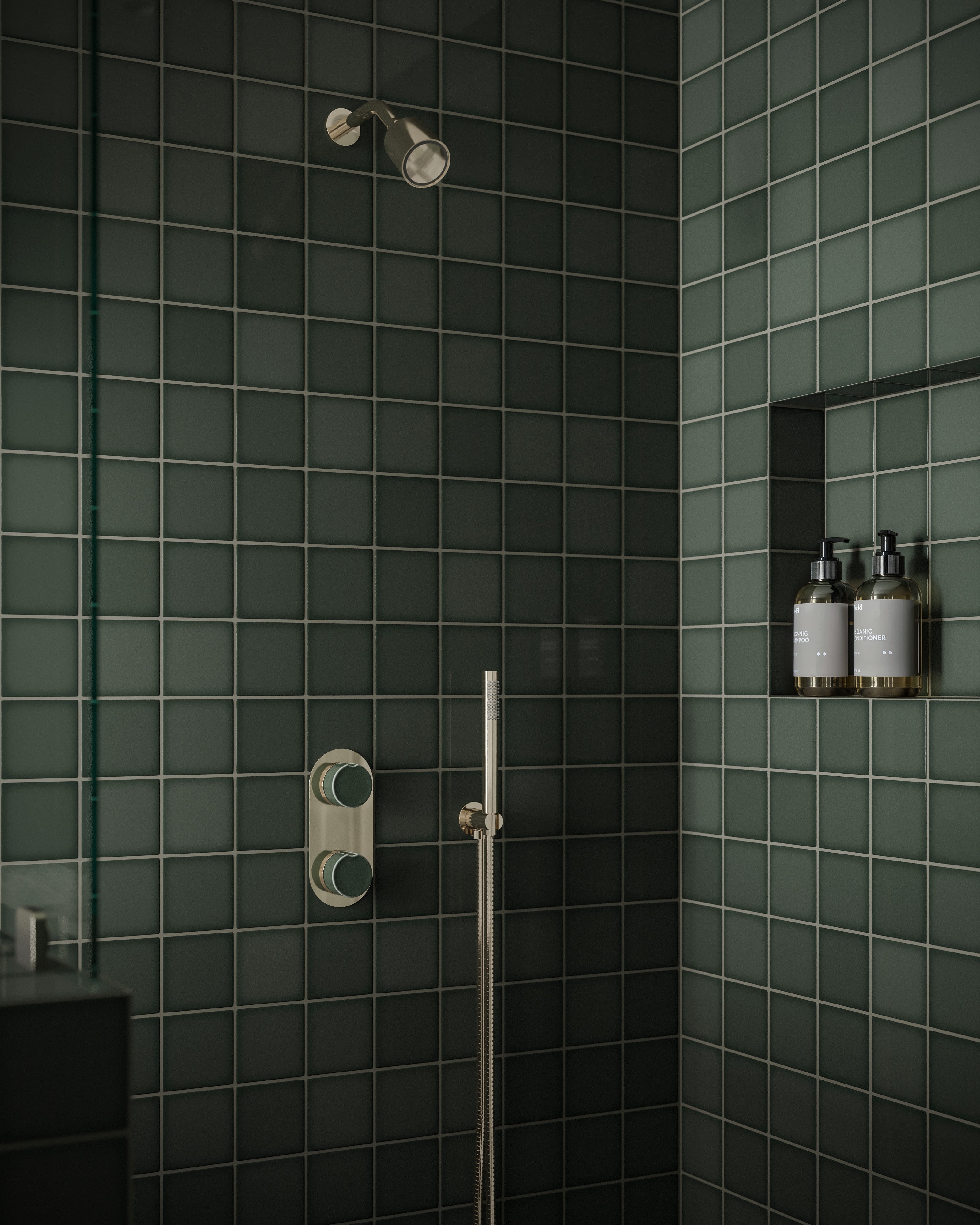 4x4 Original Ceramic Tile in Tempest Gloss