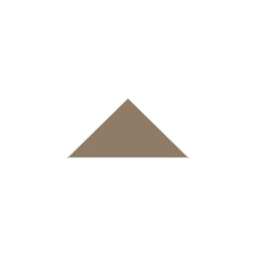 4" Triangle Original Ceramic Tile in Sandstone Gloss