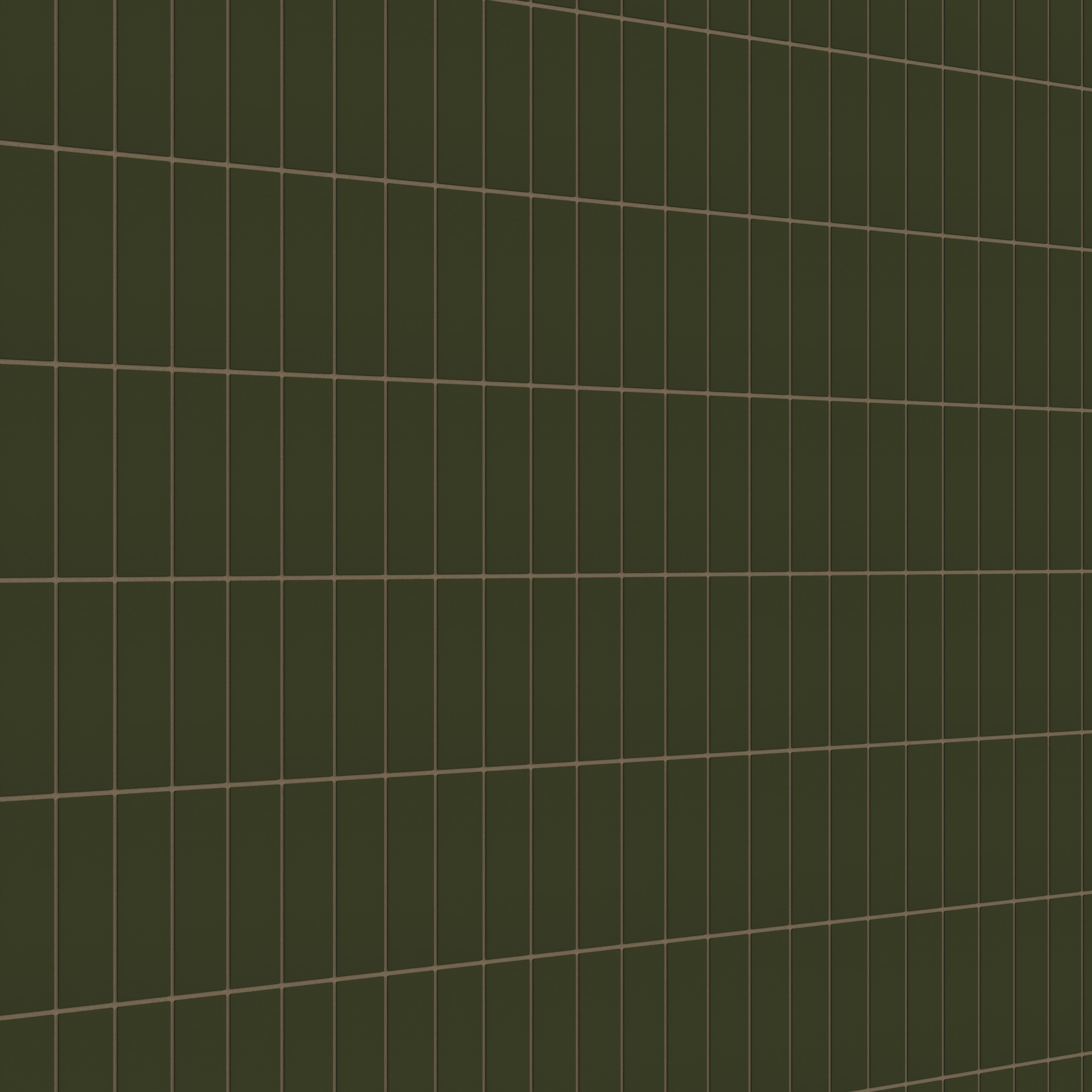 2x6 Natural Press Ceramic Tile in Green Apatite Matte