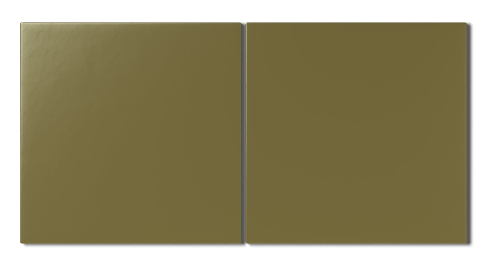 12x12 Natural Press Ceramic Tile in Sap Green Matte