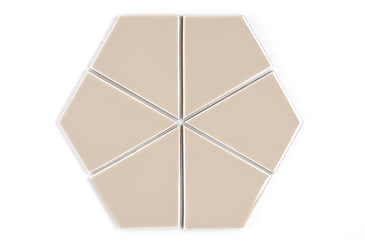 Hexite Original Ceramic Tile in Sweet Pea Gloss