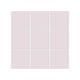 3x3 Straight Set Sheeted Original Ceramic Mosaic Tile in Evening Glow Matte