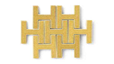 Chaine Homme Original Ceramic Tile in Haystack Gloss