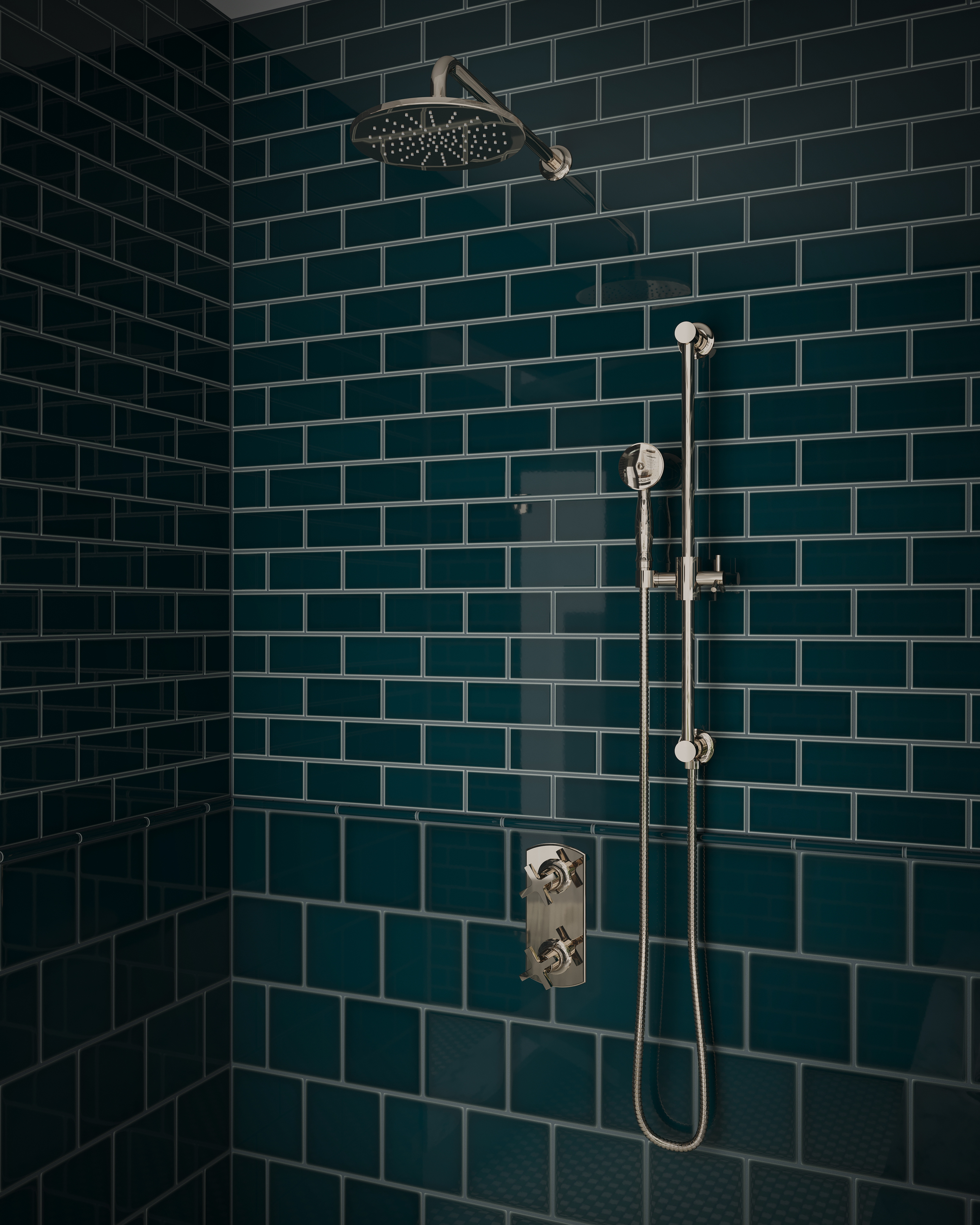 Shower 3" Traditional Hand Shower in Polished Nickel