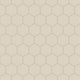 4" Hexagon Original Ceramic Tile in Ivory Matte