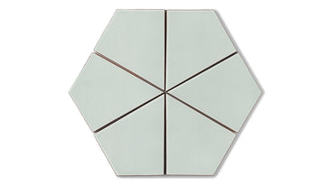 Hexite Original Ceramic Tile in Salton Sea Gloss