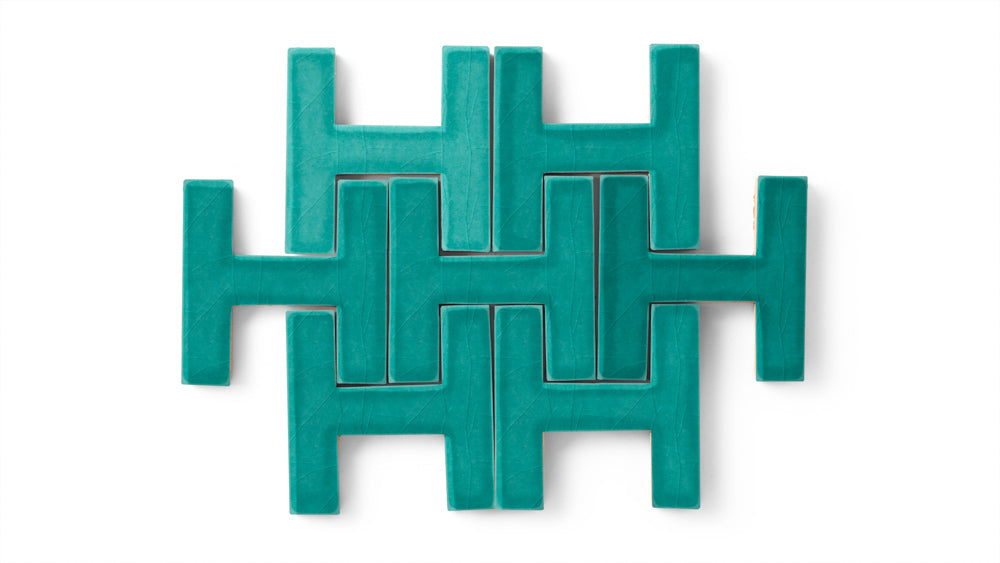 Chaine Homme Original Ceramic Tile in Bora Bora Gloss