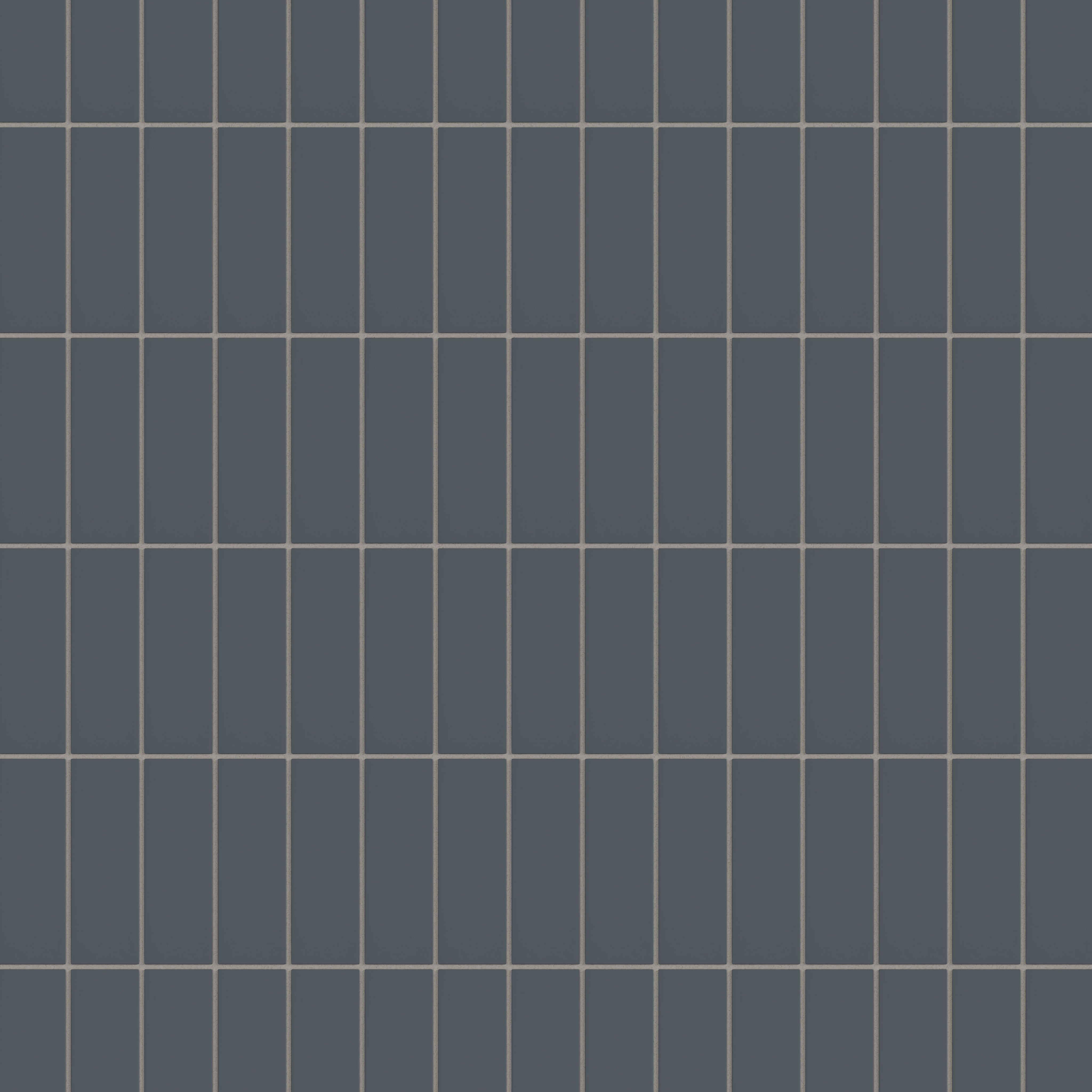 2x6 Natural Press Ceramic Tile in Indigo Matte