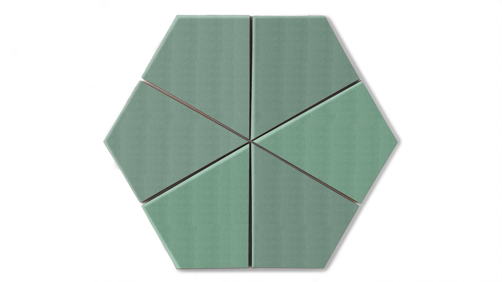 Hexite Original Ceramic Tile in Amalfi Coast Matte