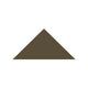 6" Triangle Original Ceramic Tile in Bonsai Matte