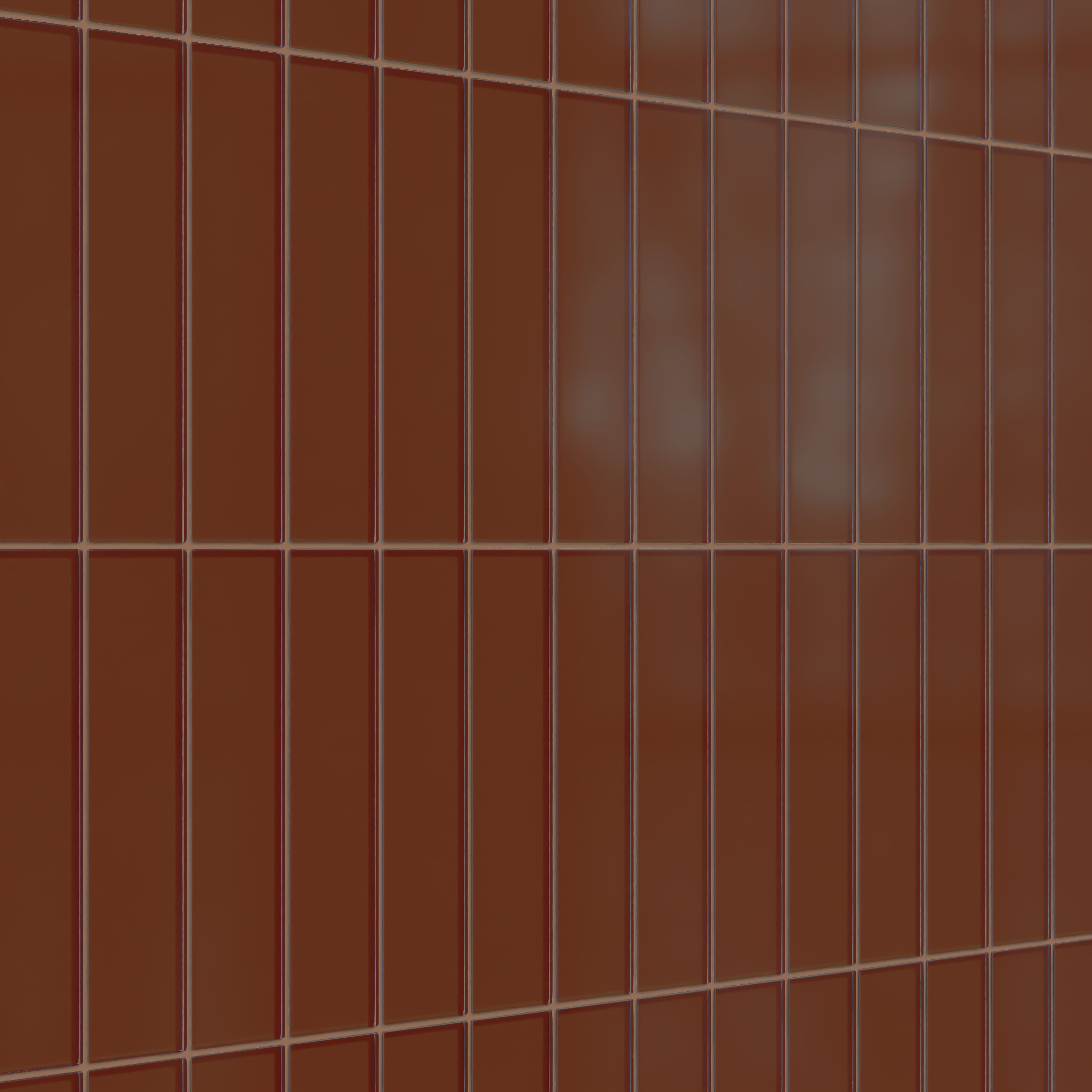 Quick Ship 3x12 Glass Tile in Pheasant Matte