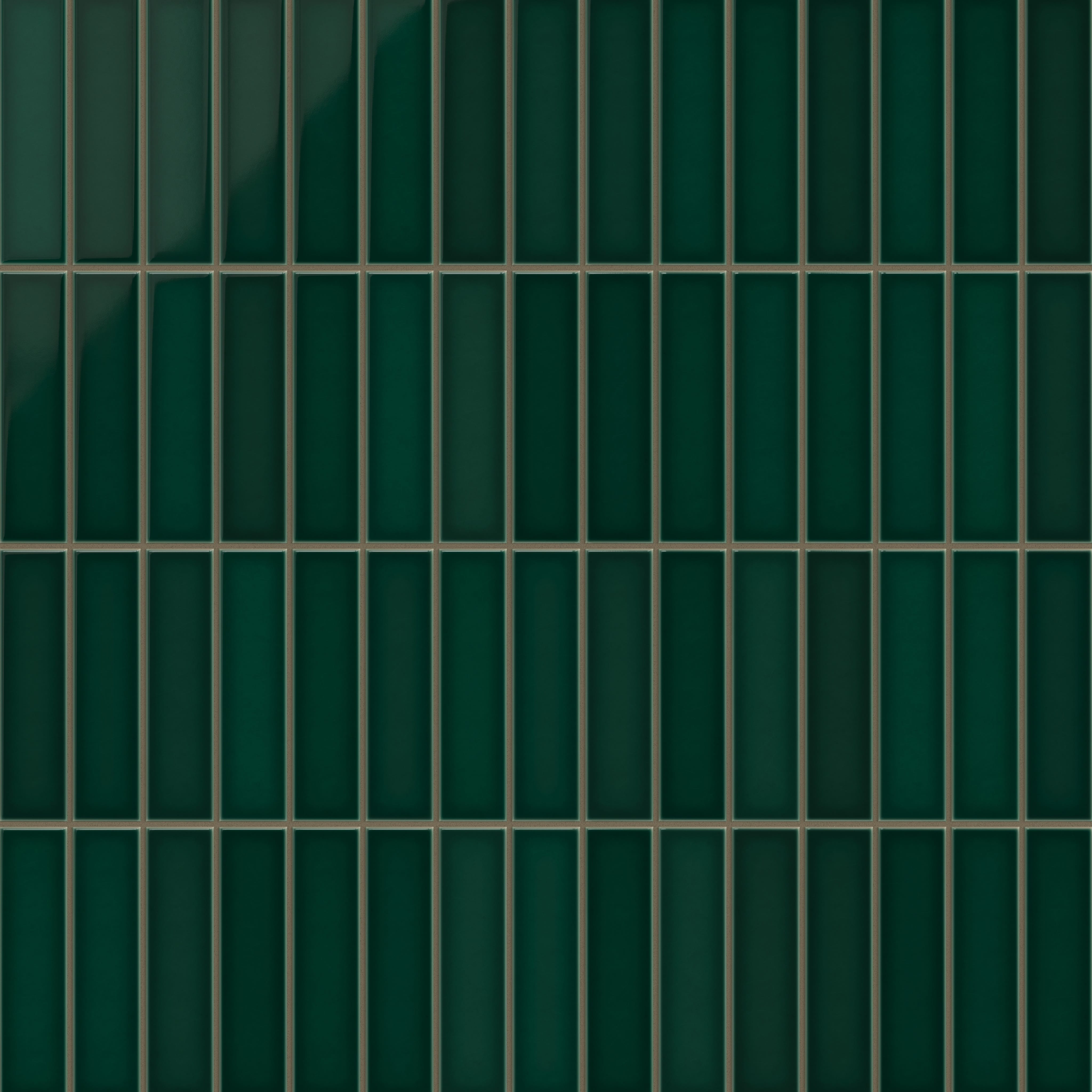 Evergreen 2x8 Gloss Original Ceramic Tile - Quick Ship - Fireclay Tile